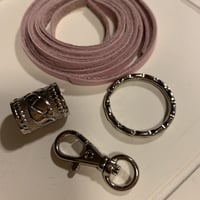 レザー四つ編みキーホルダー製作材料