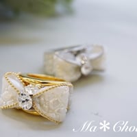 製作キットMa＊Chouette　Solid  Ribbon Ring 2018 キット