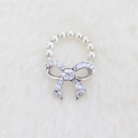 ピンキー＆ファランジリボン～パール台～