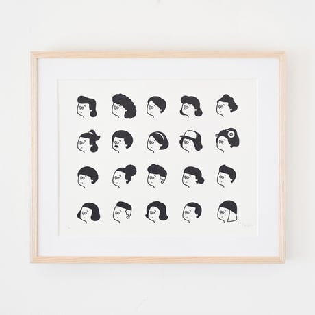 Silk Screen - PEOPLE