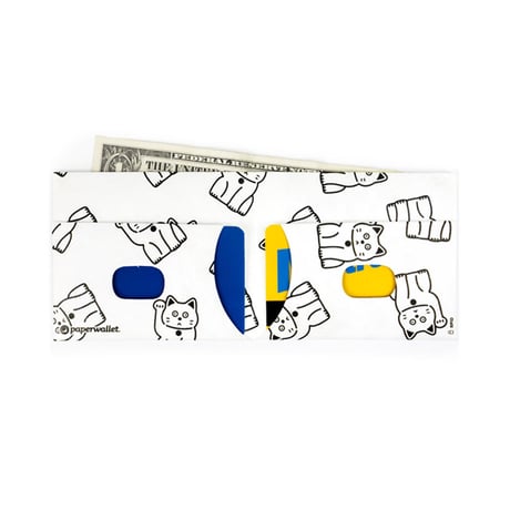 Paperwallet - Slim Wallet - Lucky Cat