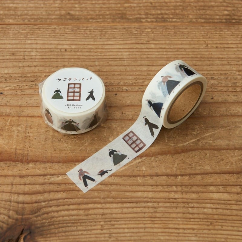 ネクタイ／マスキングテープ「うわさのパンや」 | ひそかな雑貨屋
