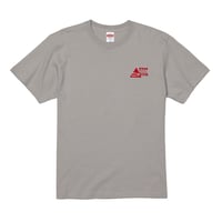 男女兼用　超常現象キャットニャー Tシャツ ライトグレー