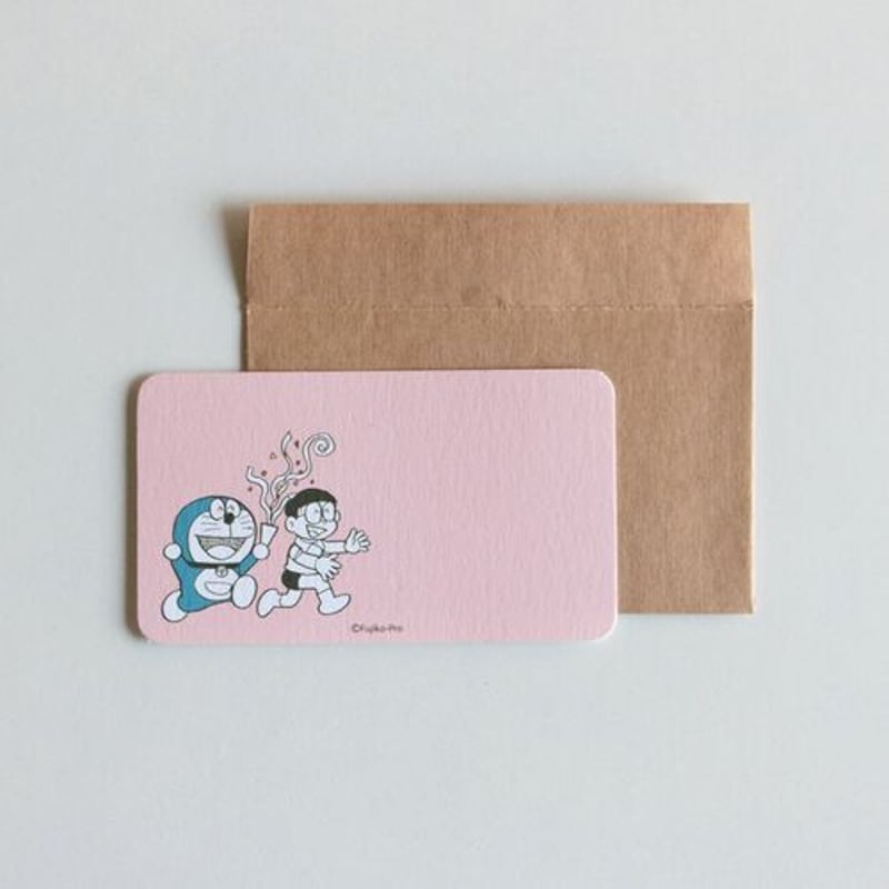 ドラえもん】ミニカード＆封筒セット | ひそかな雑貨屋 うみねこ社
