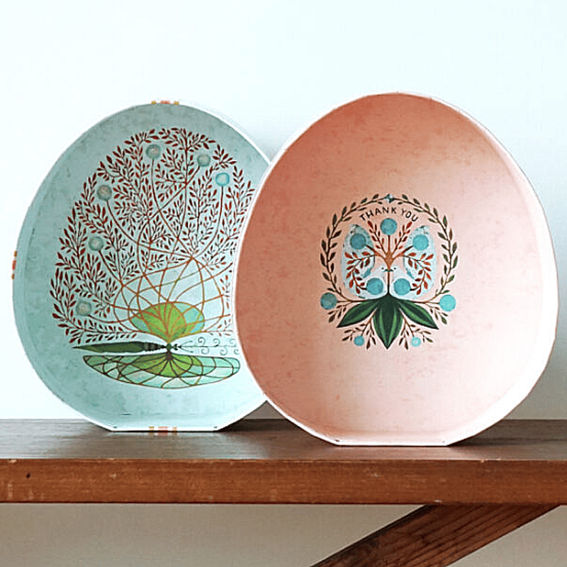 福田利之 卵型ボックス | ひそかな雑貨屋 うみねこ社