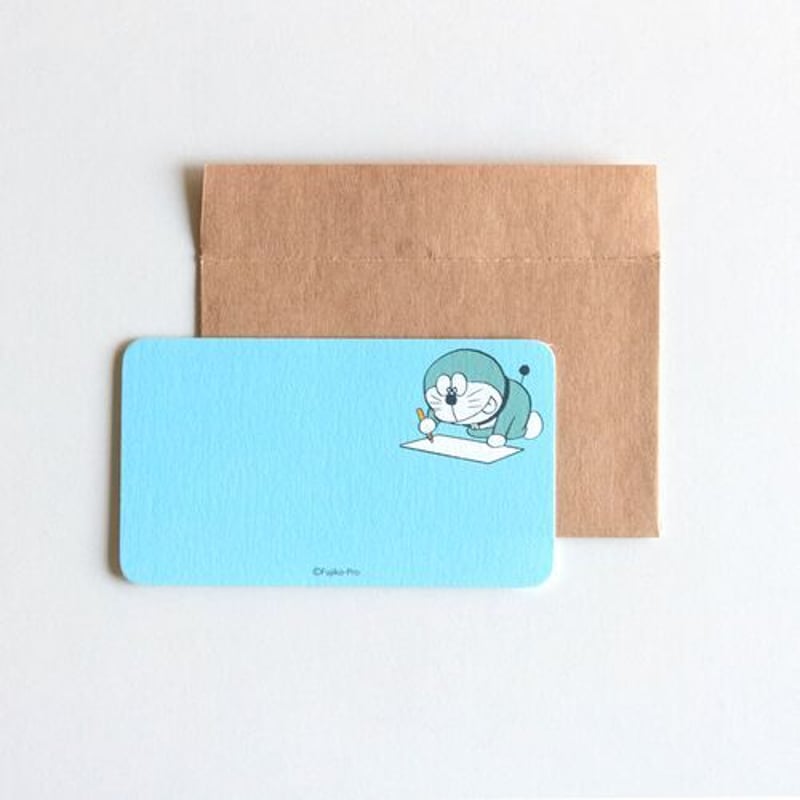 ドラえもん】ミニカード＆封筒セット | ひそかな雑貨屋 うみねこ社