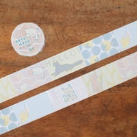 MA7stamp／ロール付箋「neco neco 」