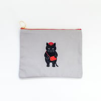 山猫瓶詰研究所　ポーチ　郵便猫