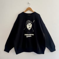 「NORTHERN SOUL」ビッグシルエットスウェット（ブラック）