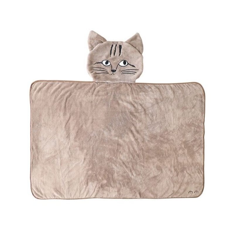 新品 松尾ミユキ フェザーヤーン ブランケット Elliot 猫 ねこ
