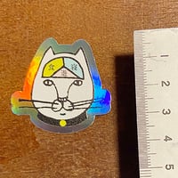 食う寝る遊ぶ　ホログラムステッカー