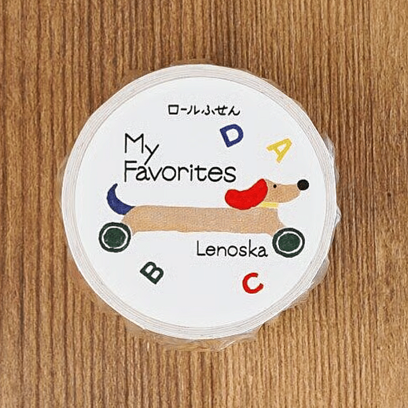 れのすか／ロールふせん「My favorites」 | ひそかな雑貨屋 うみねこ社