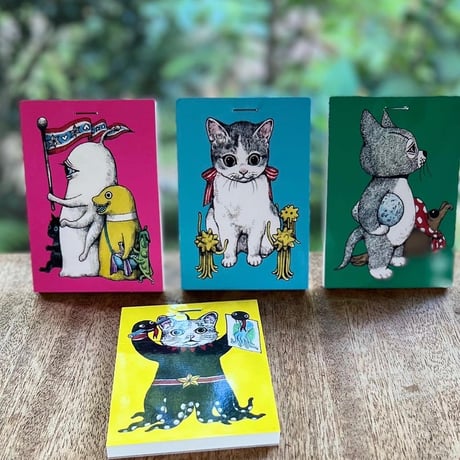 ヒグチユウコ 付箋セット 【猫】 GUSTAVE （ヒグチユウコ 型抜き