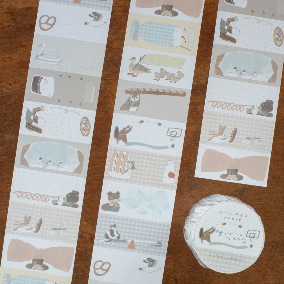 ロール付箋　トビマツショウイチロウ　手紙舎 トビマツショウイチロウ／ロール付箋petit「書かずにはいられない