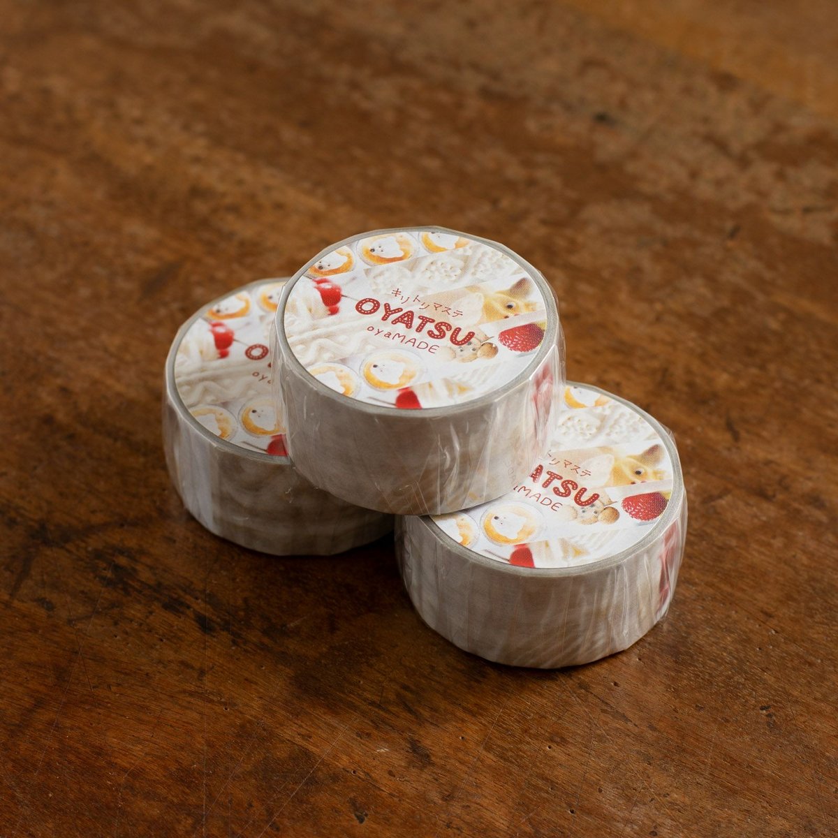 手紙社｜oyaMADE・キリトリマスキングテープ「OYATSU」 | ひそかな雑貨