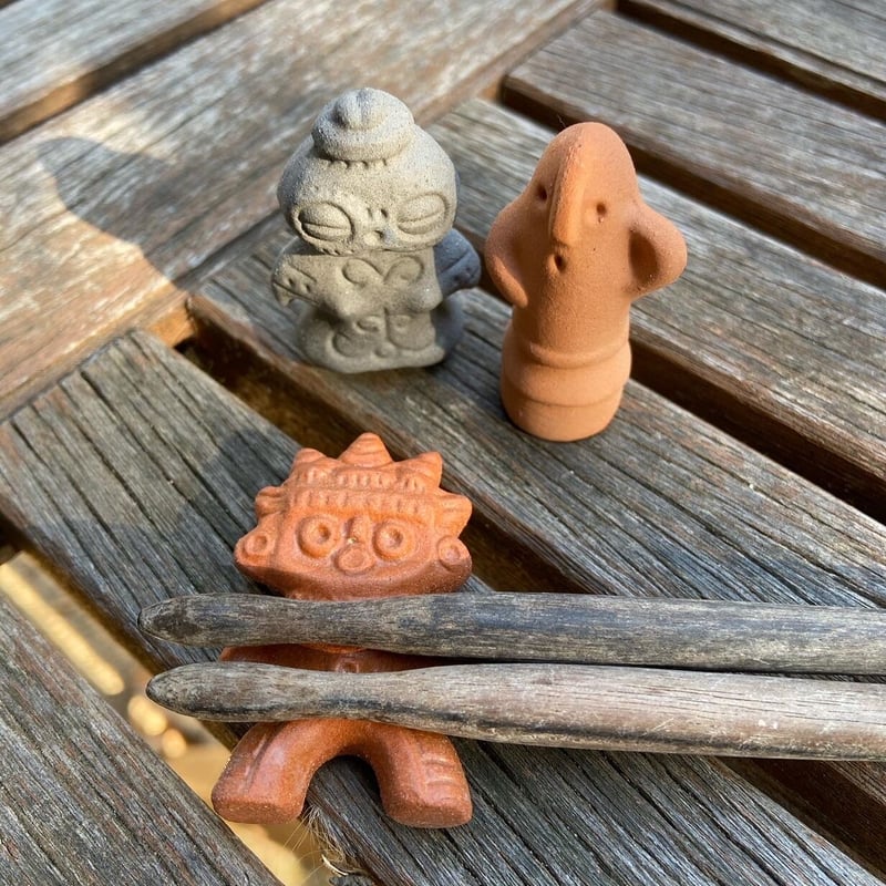 古代シリーズ 美濃焼 箸置き | ひそかな雑貨屋 うみねこ社
