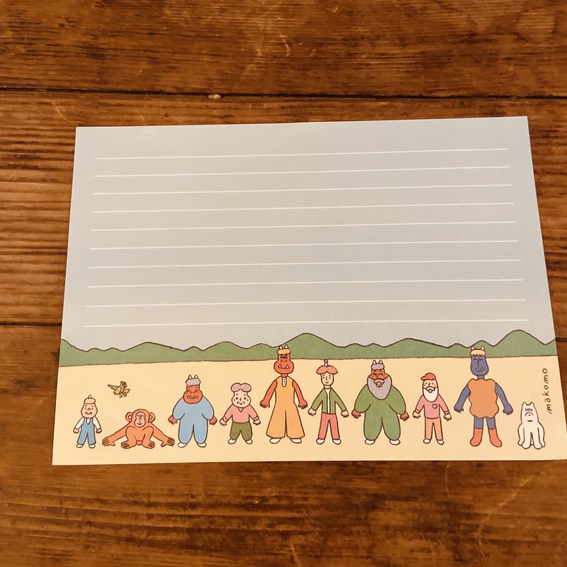 makomoももたろうレターセット | ひそかな雑貨屋 うみねこ社