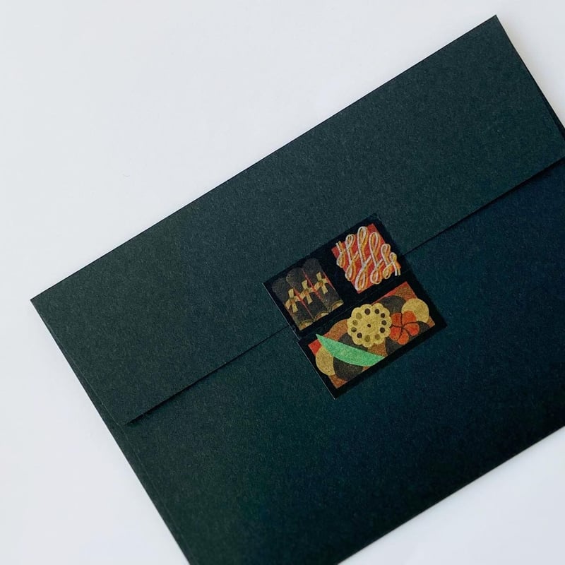 海外 PETテープ マスキングテープ おせち ア・ラ・カル堂 おせちのマスキングテープ | ひそかな雑貨屋