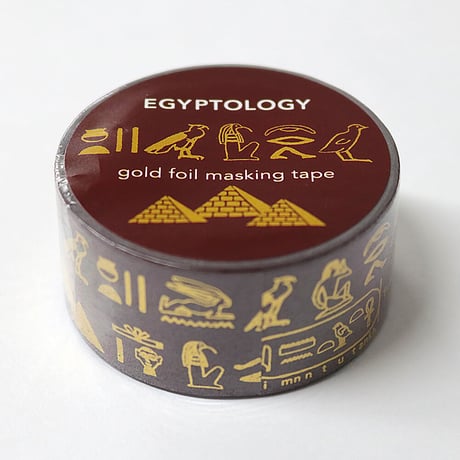 STUDY HOLIC 金箔マスキングテープ<古代エジプト学>
