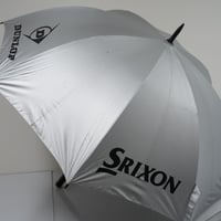 DUNLOP SRIXON ゴルフ 傘 USED品 晴雨兼用 99％UVカットアンブレラ  ダンロップ スリクソン 特大 77cm  スポーツ プレー 中古 A0700