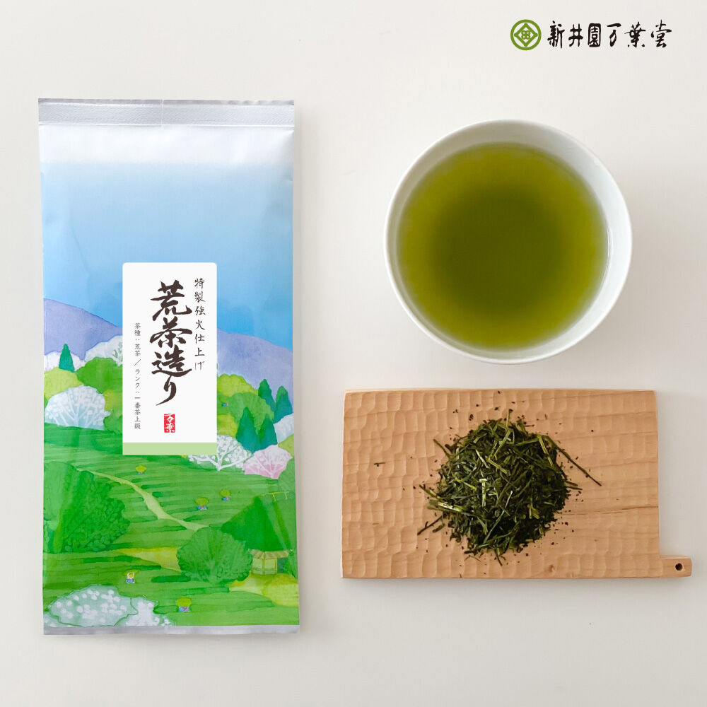 荒茶「荒茶造り」85g | 新井園万葉堂 お茶通販
