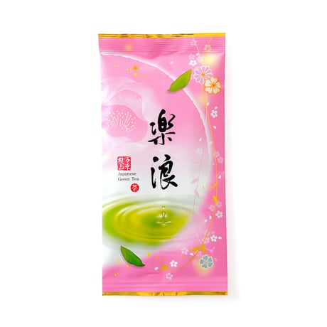 化粧箱入 深蒸し煎茶「楽浪」85g×2袋（ラッピング）