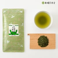芽茶「萌グリーンラベル」85g   （送料220円）