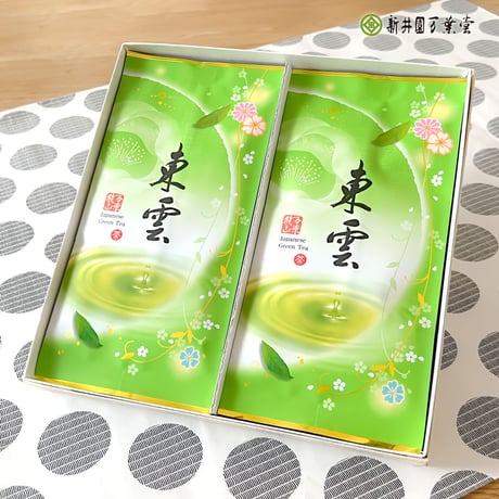 化粧箱入 深蒸し煎茶「東雲」85g×2袋（ラッピング）
