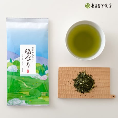 荒茶「福みどり」85g  （送料220円）