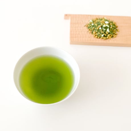 抹茶入玄米茶「花グリーンラベル」85g