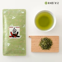 くき茶「白ブラウンラベル」85g （送料220円）