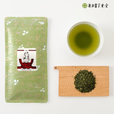 芽茶「萌ブラウンラベル」85g
