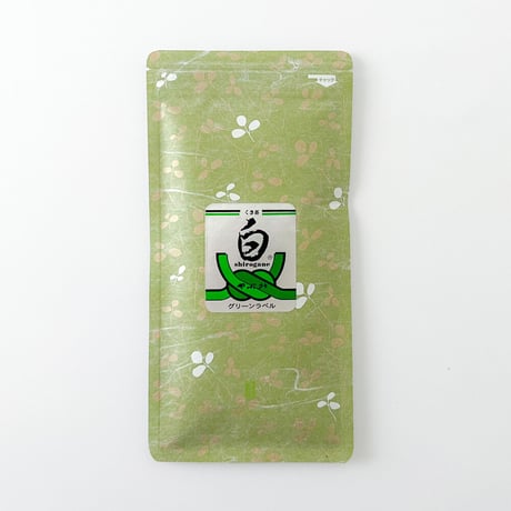 くき茶「白グリーンラベル」85g  （送料220円）
