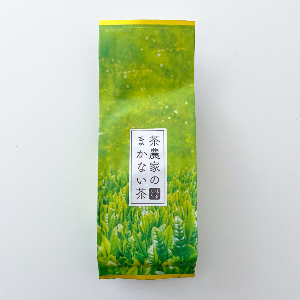 徳用番茶 抹茶入り「茶農家のまかない茶 」250g | 新井園万葉堂 お茶通販
