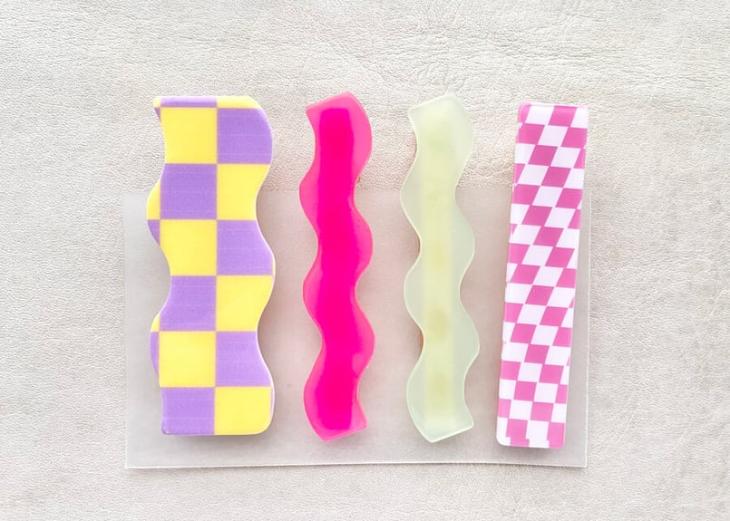 Wave Hair Pins ( 4 piece set ) | URU PRODUCT&DE