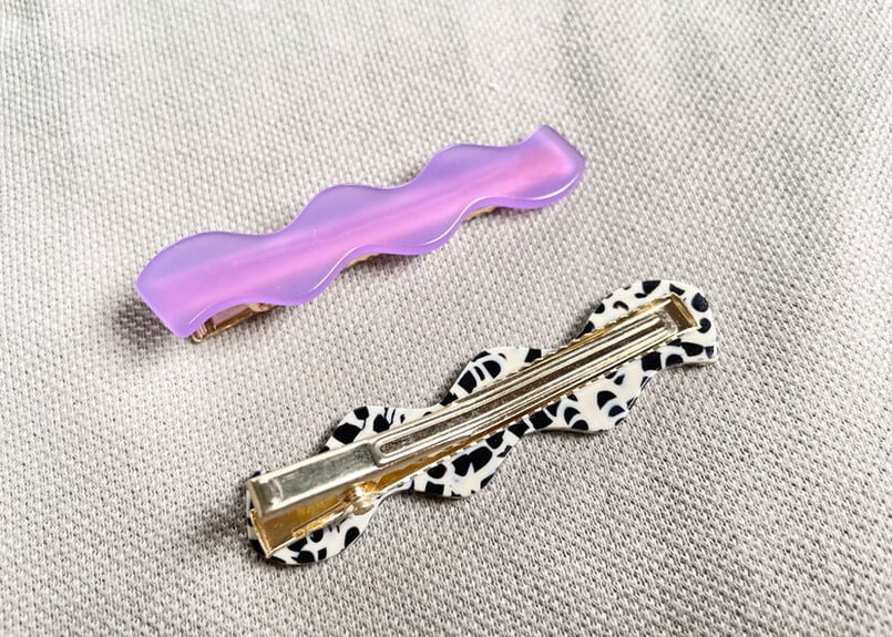 Wave Hair Pins ( 4 piece set ) K | URU PRODUCT&