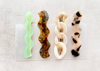 Wave Hair Pins ( 4 piece set ) E