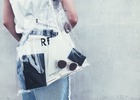 URU original Clear Shopper Bag