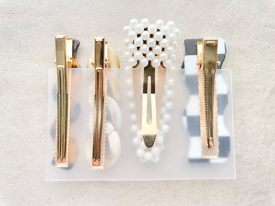 Wave Hair Pins ( 4 piece set ) | URU PRODUCT&DE