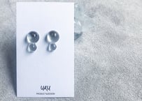 Clear Drip Earrings