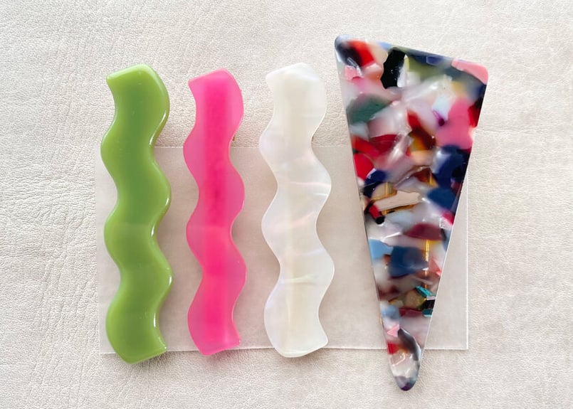 Wave Hair Pins ( 4 piece set ) J | URU PRODUCT&