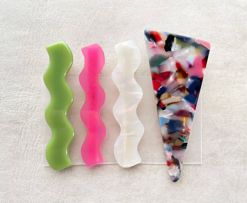 Wave Hair Pins ( 4 piece set ) J | URU PRODUCT&