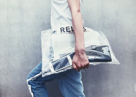 URU original Clear Shopper Bag