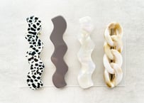 Wave Hair Pins ( 4 piece set ) K
