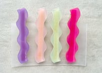 Wave Hair Pins ( 4 piece set ) H