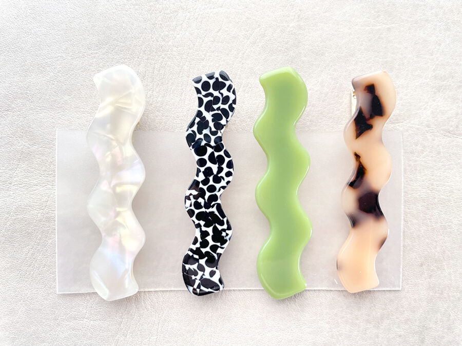 Wave Hair Pins ( 4 piece set ) T | URU PRODUCT&