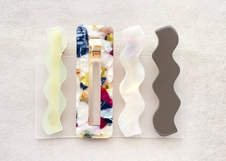 Wave Hair Pins ( 4 piece set )