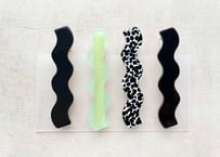 Wave Hair Pins ( 4 piece set ) F