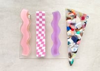 Wave Hair Pins ( 4 piece set )