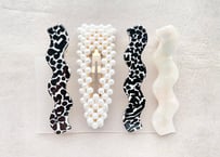 Wave Hair Pins ( 4 piece set )